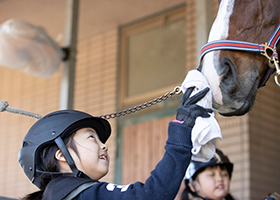 小中学生の子供乗馬塾